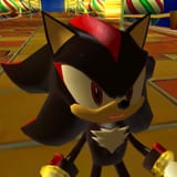 shadow looks at the camera