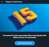 x anniversay