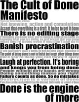 the cult of done