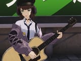 girl with a guitar