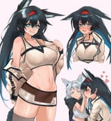 __rosmontis_and_blaze_arknights_drawn_by_kaguura_kagu__d208d25625c56d137db3b5b3b671c851