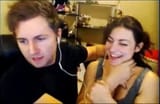 him and her