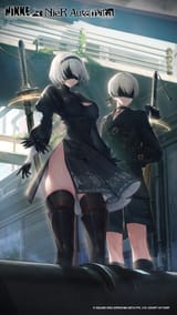 Nikke x Nier event art