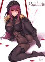 __scathach_and_scathach_fate_grand_order_and_etc_drawn_by_rosaline__f1b46dd1ec8b2a31f013edaa56164bb7