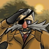 Gerald as Naked Snake aka Big Boss