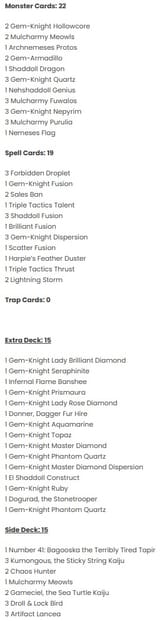 3rd Place Gem-Knight