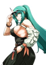 Hoshi excessive sideboob