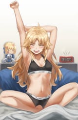 __artoria_pendragon_saber_and_mordred_fate_and_2_more_drawn_by_tonee__sample-a0ceeca5d365392c2ef580b1c6efd6c7