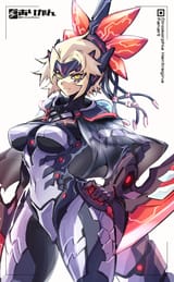 __dinomorphia_kentregina_yu_gi_oh_drawn_by_arikanrobo__25e6411b65e92e306edb3bada5084efe