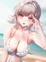__nanami_chiaki_danganronpa_and_1_more_drawn_by_junpaku_karen__d354ff54bad8f97fa8cc3b3f848dd133