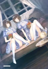 yande.re 363214 sample dress flowers innocent_grey sasaki_ichigo sasaki_ringo sugina_miki yuri