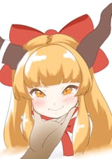 __ibuki_suika_touhou_drawn_by_kurohiba_and_papitrace__5b8d3a35128b89feeaa2fc95d78ed6f7