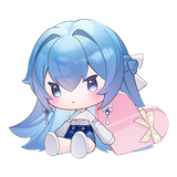 Helm plush sticker