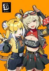 _2girls, looking at viewer, side-by-side, , zenless zone zero, best quality, ver s-2678357251