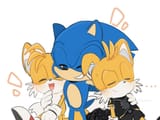 24566__safe_artist-colon-melida56345744_miles+22tails22+prower_nine_sonic+the+hedgehog_sonic+prime_-dot--dot--dot-_2024_arm+around+shoulders_blushing_cute_eye