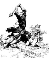 frank_frazetta_bw_lordoftherings
