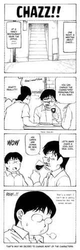 GX manga changing Chazz&#039; personality