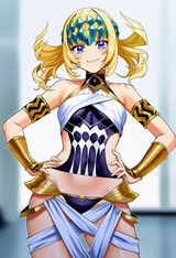 1girl, solo, {{pollux (fate)}}, artist_Chigusa Minori, artist_Synecdoche, {{arti s-1670728363