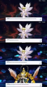 Lucemon and Yihumon