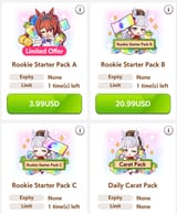 rookie packs