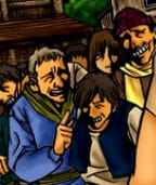 laughing peasant