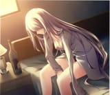 Toji hunched over sad