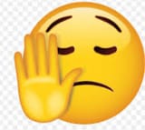 symbol stop emoji