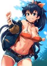 __ganaha_hibiki_idolmaster_and_1_more_drawn_by_mikel_4hands__9ddea43df47b4b2beb1ec1b083bea466