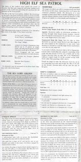 (High Elves) Sea Patrol SoC 6ed