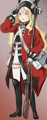 redcoat girl