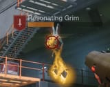 resonating grim