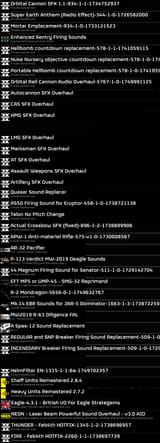 40 dead sound mods