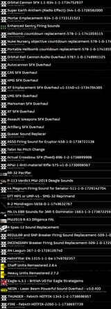 40 dead sound mods
