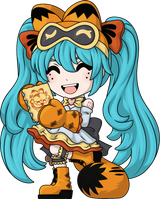 garfield miku