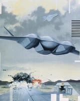 Sabre Warrior UCAV concept art 1