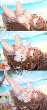 lion swimsuit AL