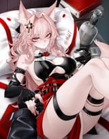 __doctor_and_pozyomka_arknights_drawn_by_mildt__9f30d8b865ac3f091c17ecdd0ea04d53
