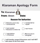 apology