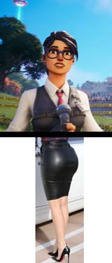 Office lady ramirez with a really big butt 2