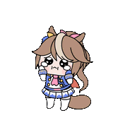 テイオーほっぺムニムニぴわわへ