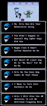 Queen in chapter 4 no recruits
