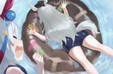__oguri_cap_and_tamamo_cross_umamusume_drawn_by_dokomon__94080435ec877cfc246613fe7f1dc85b