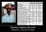 Nigeria With Snow