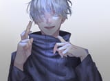 __gojou_satoru_jujutsu_kaisen_drawn_by_chimuko__68e2fc3c2807604895342e94157a9934