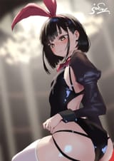 130838319_p0 - 赤面の競泳バニー