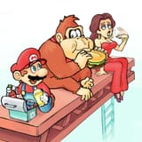 Pauline Mario DK Girder Lunch