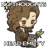 no thoughts