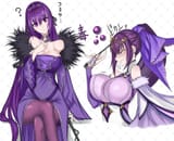 __scathach_and_scathach_skadi_fate_and_1_more_drawn_by_honjou_raita__dc1c1934641a1ae34cf7486dfb6bd3aa