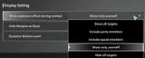 Displaysettings