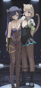 __mona_and_lynette_genshin_impact_drawn_by_dolri__1c3cfea6346716e74362325ae470fa8a